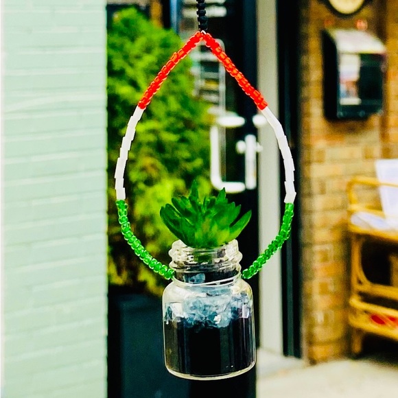 🇮🇹New Handmade Italia Artificial Plant Car Charm!🌱 - Picture 3 of 3